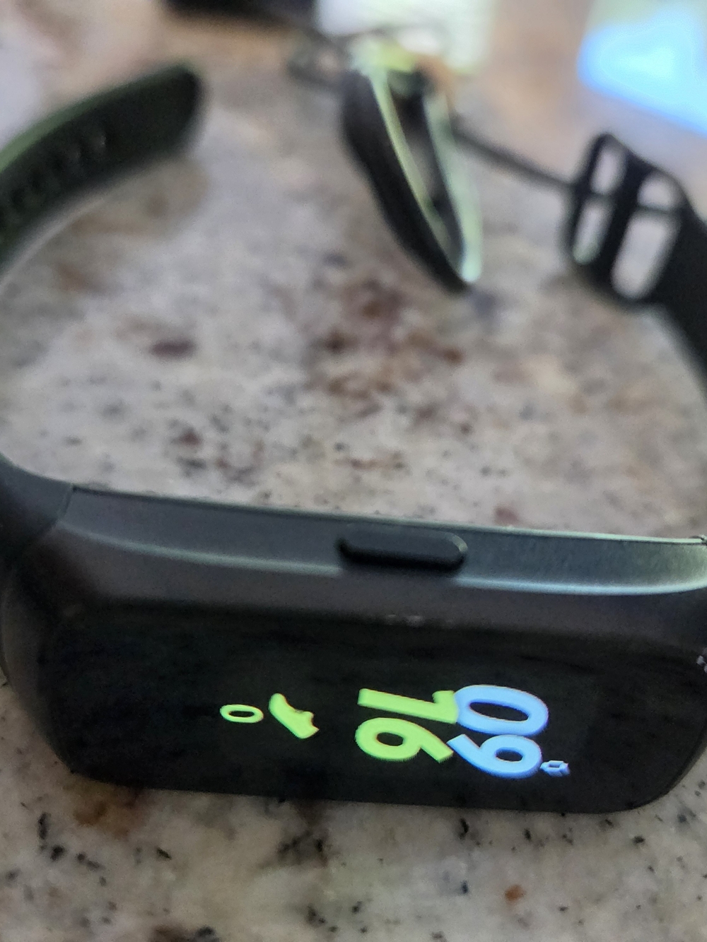 Black Samsung Galaxy Fit - Fitness Tracker Smart Band